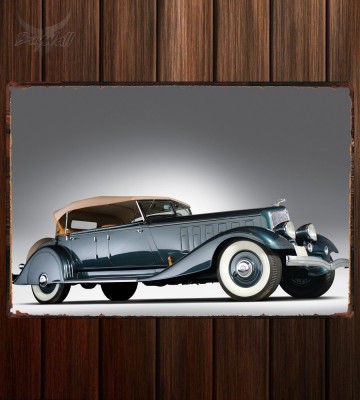 Металлическая табличка Chrysler CL Custom Imperial Phaeton by LeBaron